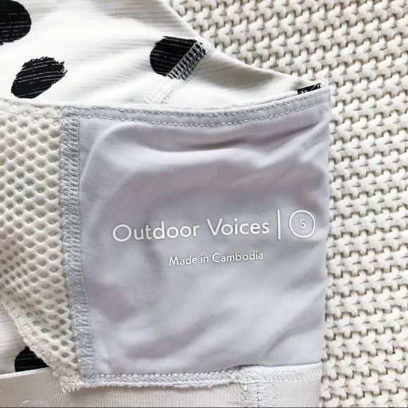 Outdoor Voices Doing Things Bra Polka Dot - Picture 10 of 11